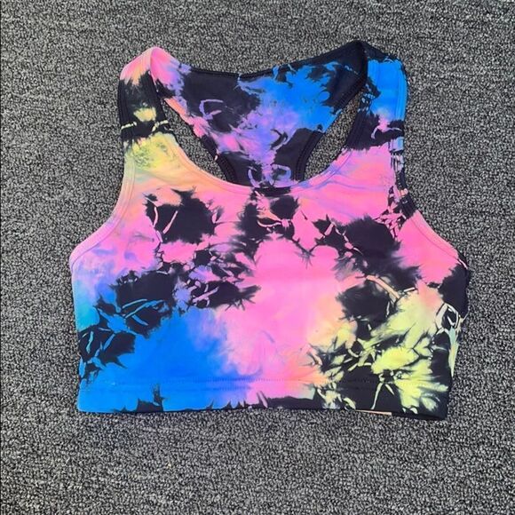 Tye stretch racerback sports bra - Picture 1 of 4